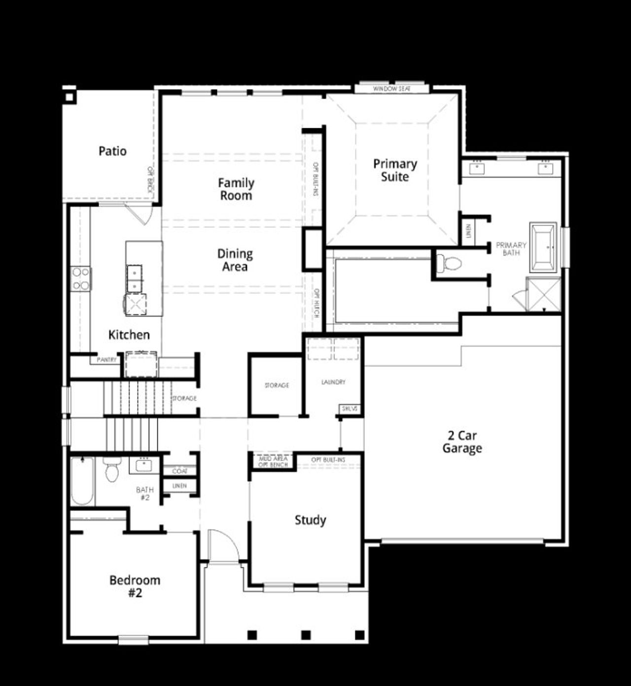 2D floor plan layout of this home in Palmera Ridge, Leander, TX (Image 2). 2D floor plan layout of this home in Palmera Ridge, Leander, TX (Image 2).