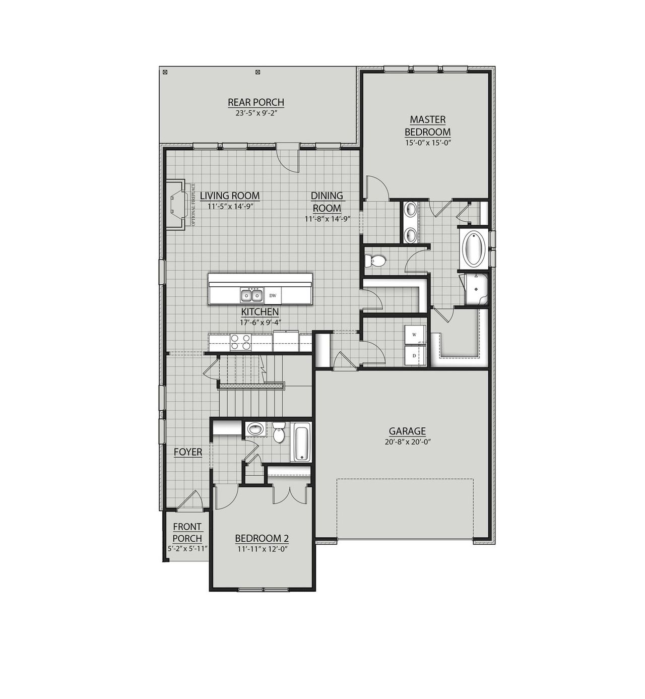 Lindstrom B II | DSLD Homes | New Floorplan