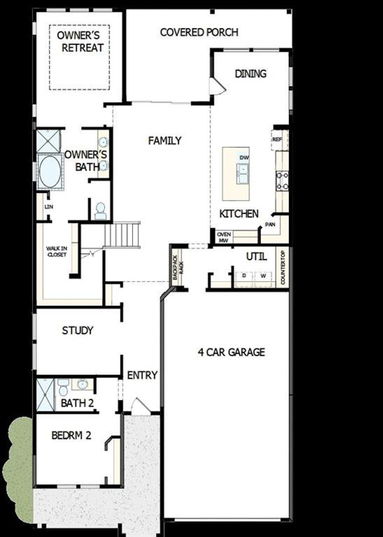 2D floor plan layout of this home in , Fort Worth, TX (Image 2). 2D floor plan layout of this home in , Fort Worth, TX (Image 2).