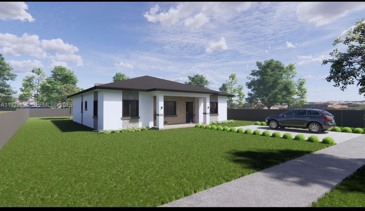 Front exterior of a new home in , Miami, FL, highlighting curb appeal (Image 2).