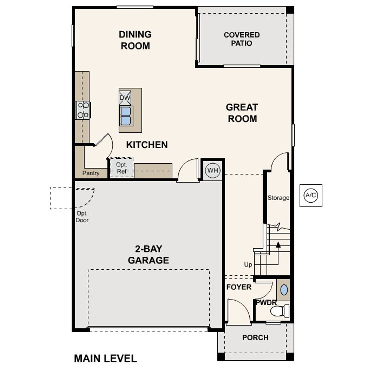 2D floor plan layout for the 1946A by Century Communities in The Ridge Collection at Superstition Vista, Apache Junction, AZ (Image 2). 2D floor plan layout for the 1946A by Century Communities in The Ridge Collection at Superstition Vista, Apache Junction, AZ (Image 2).