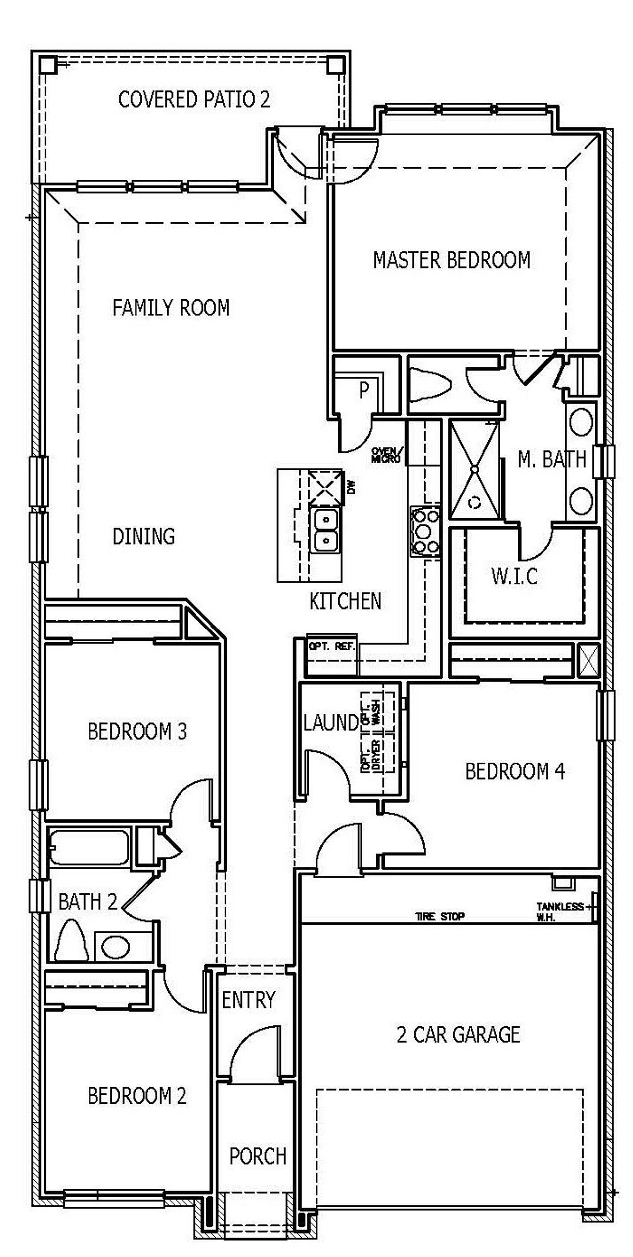 2D floor plan layout of this home in University Heights, Round Rock, TX (Image 2). 2D floor plan layout of this home in University Heights, Round Rock, TX (Image 2).