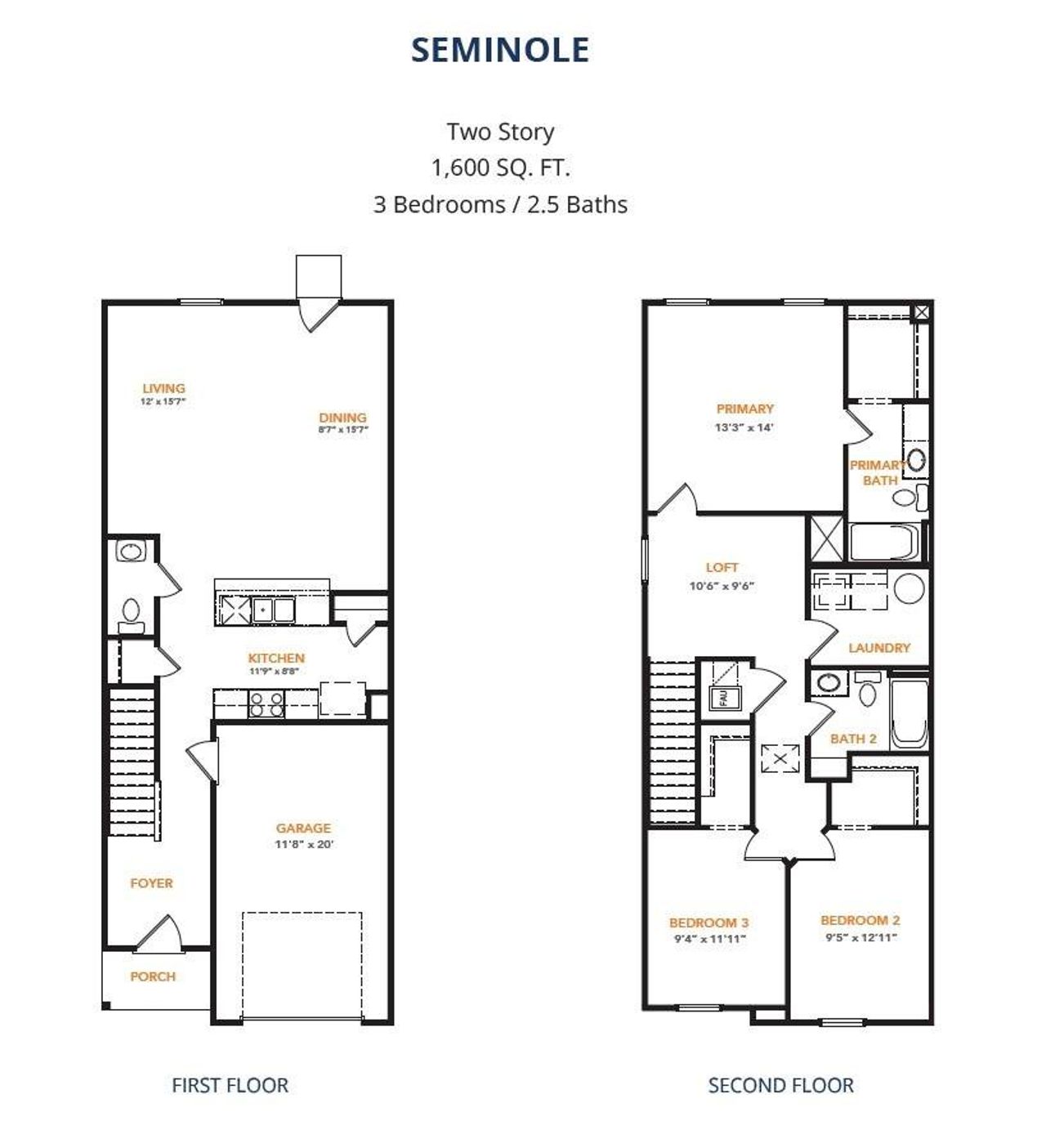 Seminole Floorplan - Celebration Series Seminole Floorplan - Celebration Series