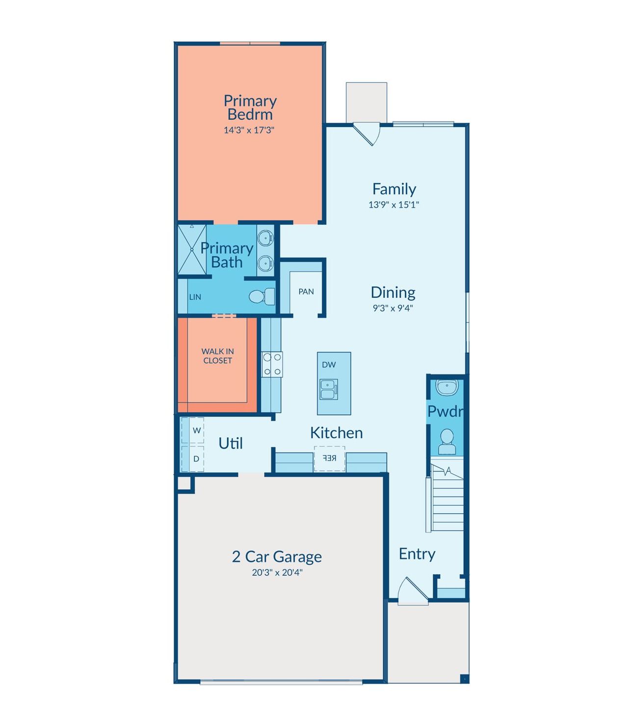 2D floor plan layout of this home in Magnolia Springs, Montgomery, TX (Image 2). 2D floor plan layout of this home in Magnolia Springs, Montgomery, TX (Image 2).