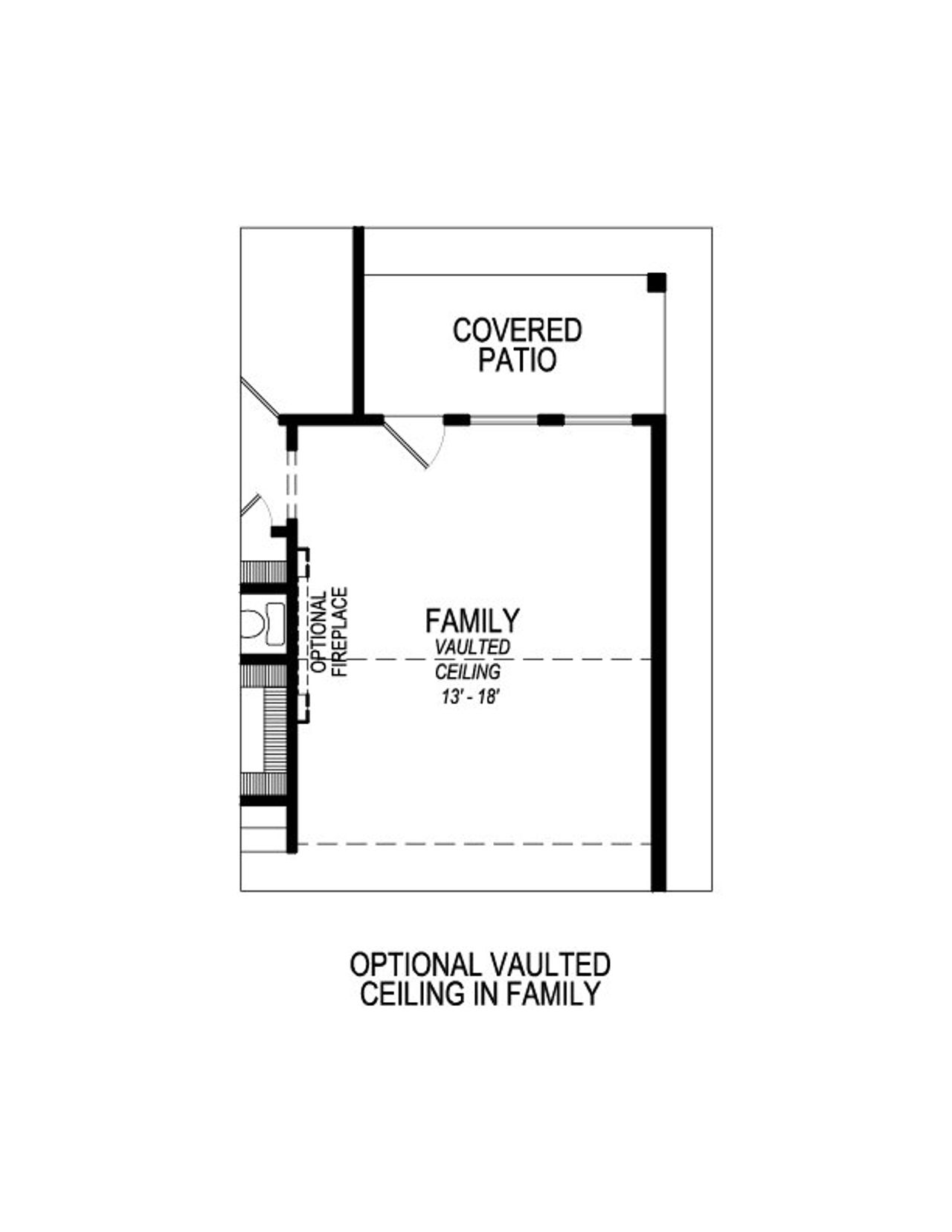 2D floor plan layout of this home in Las Lomas, Forney, TX (Image 2).