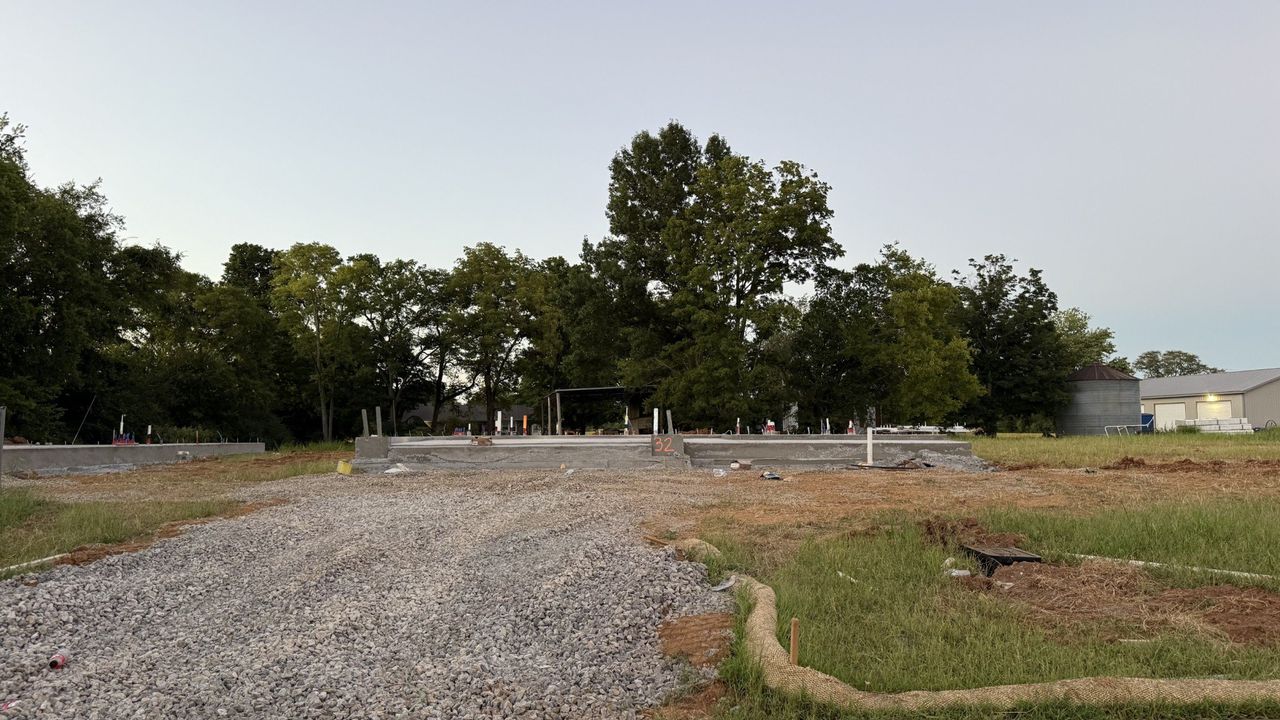 Site preparation for new homesites in Robinson Meadows, Murfreesboro (Image 2).