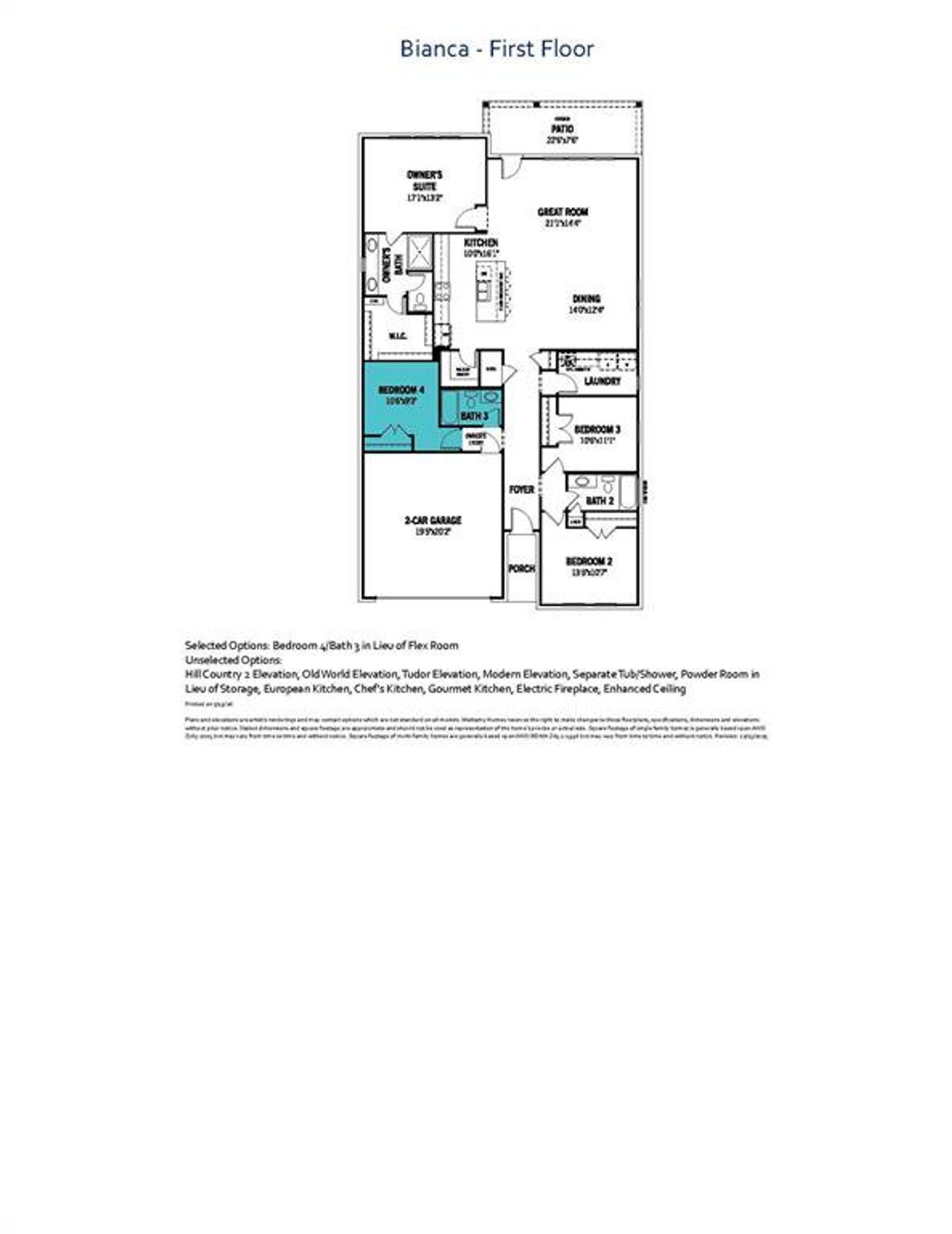 Bianca - First Floor