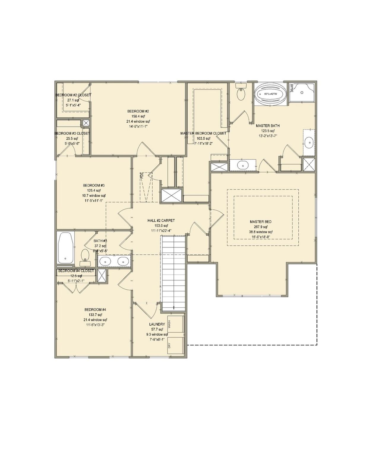 Image 2 representing the Carrie by Winchester Homebuilders in Orchard Park, Covington, GA.