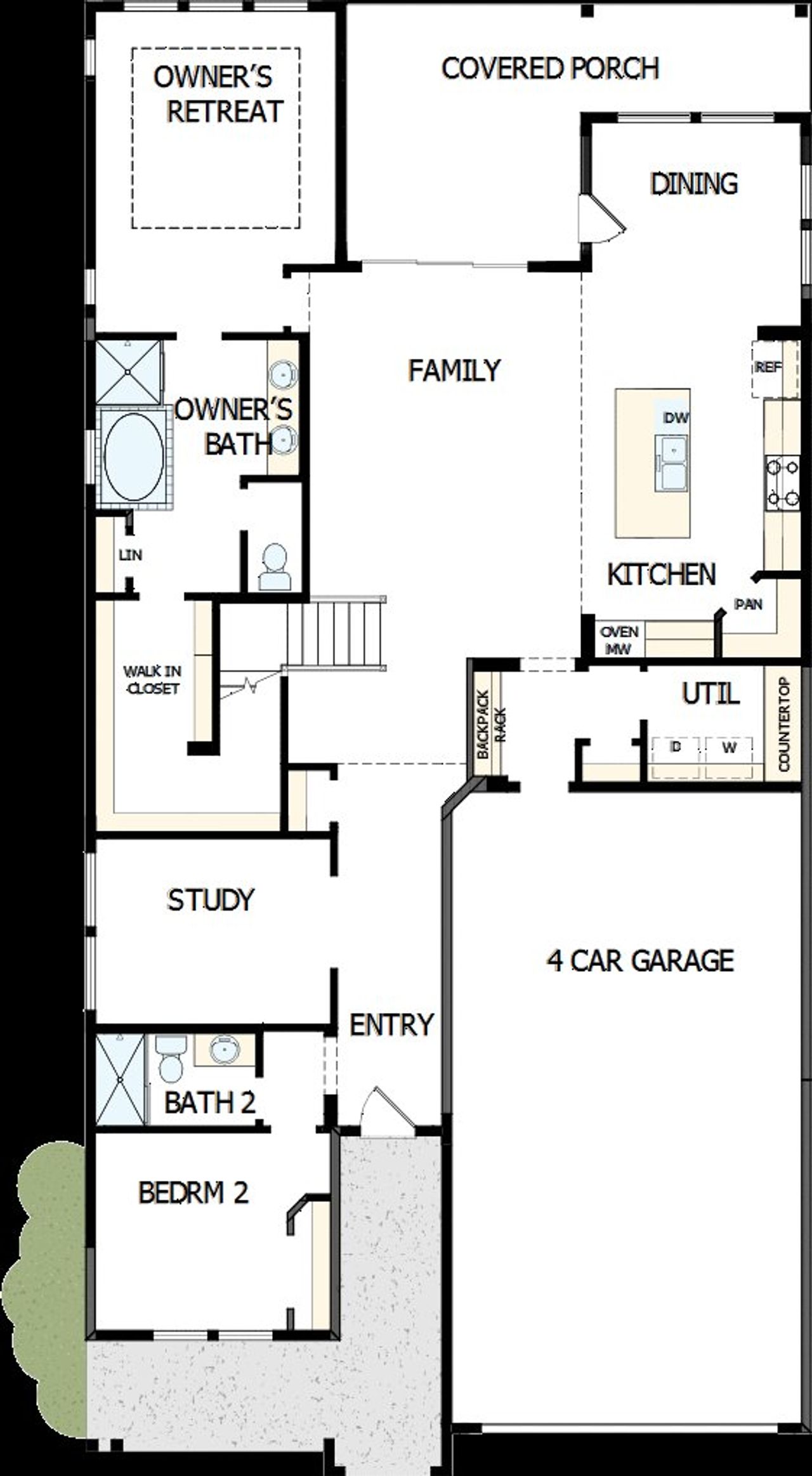 2D floor plan layout of this home in Tavolo Park Cottages, Fort Worth, TX (Image 2). 2D floor plan layout of this home in Tavolo Park Cottages, Fort Worth, TX (Image 2).