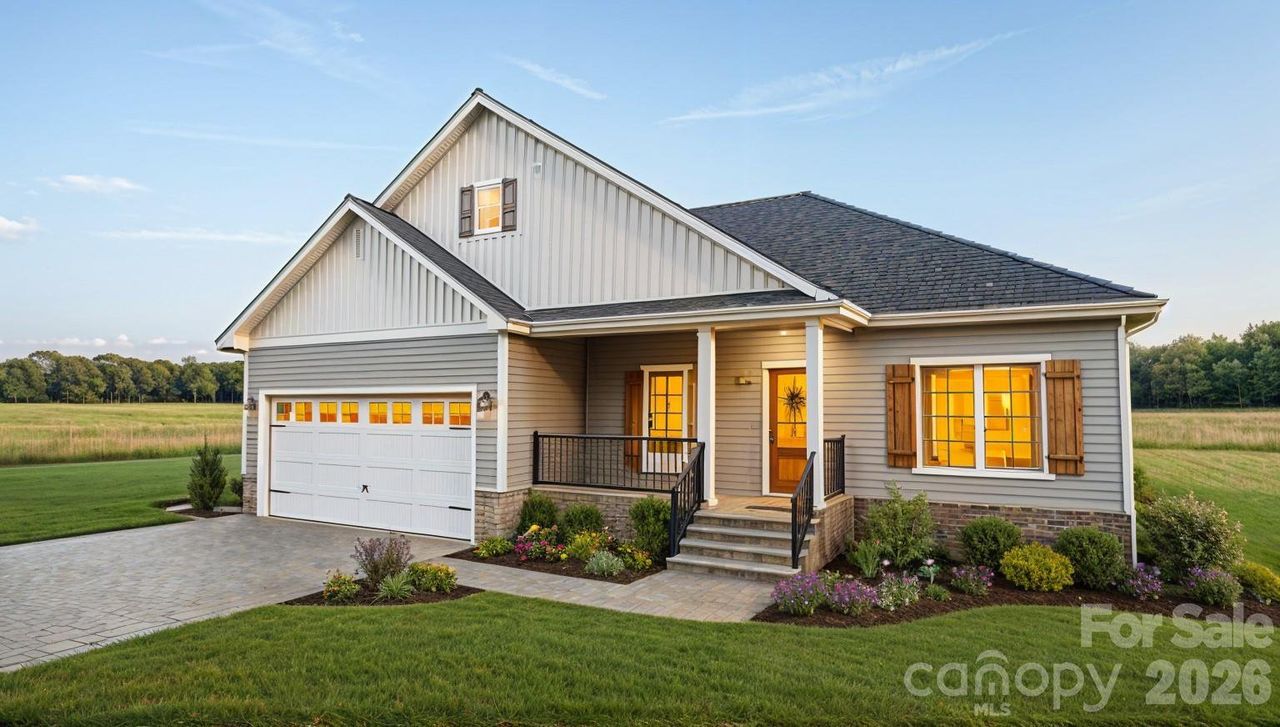 This is NOT an actual photo. This is a representation of what the finished home will look like.