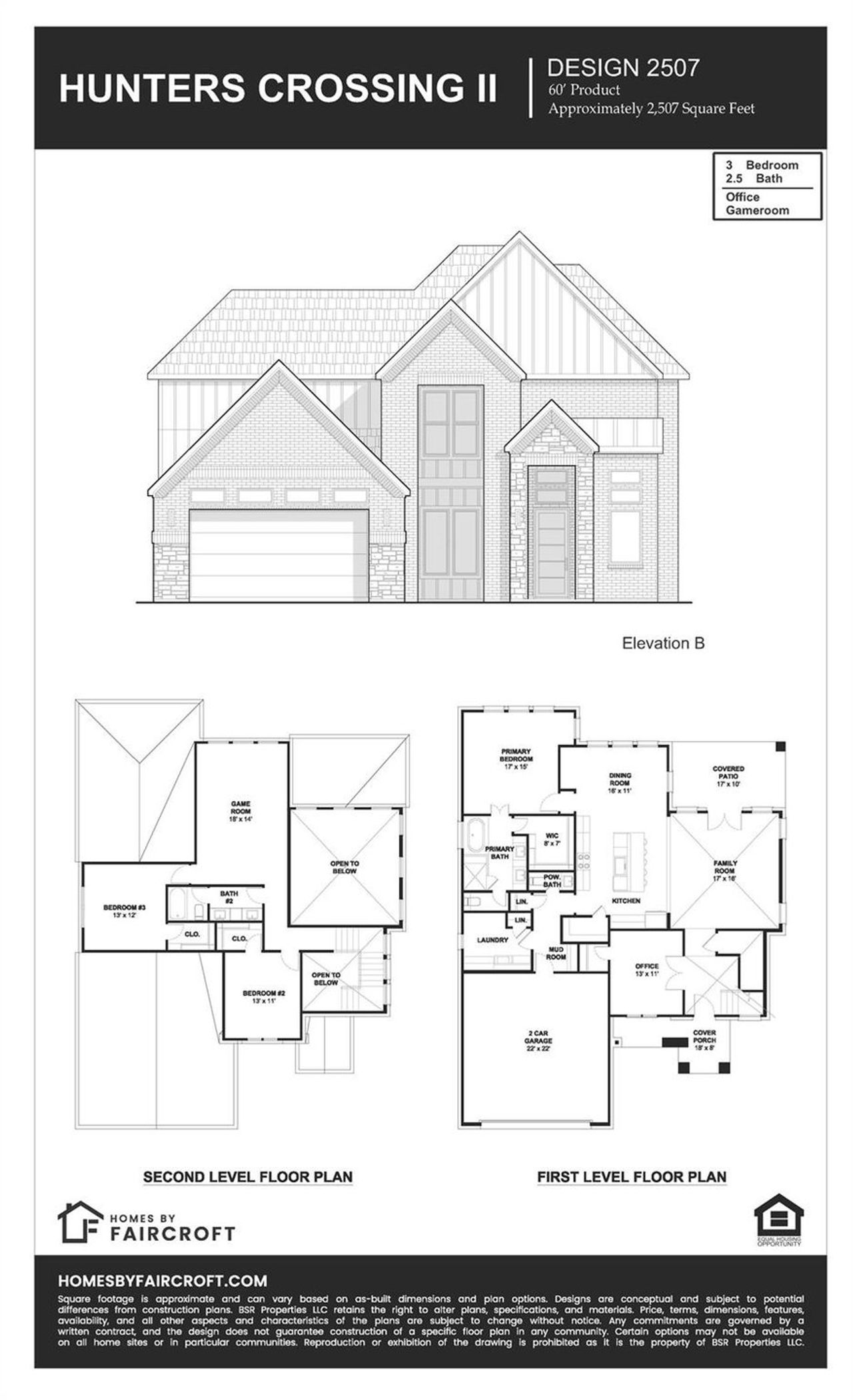 2D floor plan layout of this home in , Sealy, TX (Image 2).