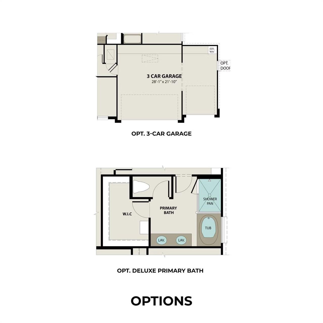 2D floor plan layout of this home in Emberly, Beasley, TX (Image 2).