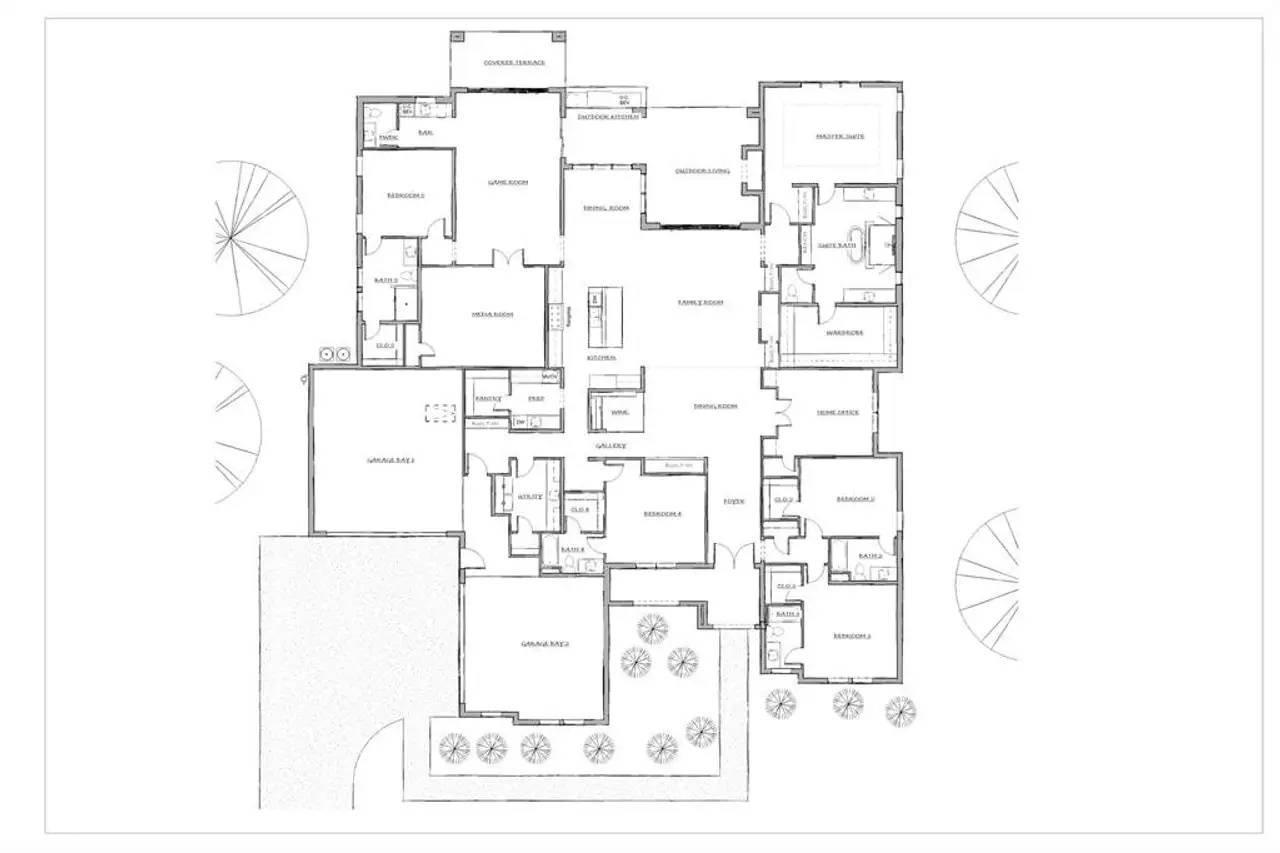 2D floor plan layout of this home in , Flower Mound, TX (Image 2). 2D floor plan layout of this home in , Flower Mound, TX (Image 2).