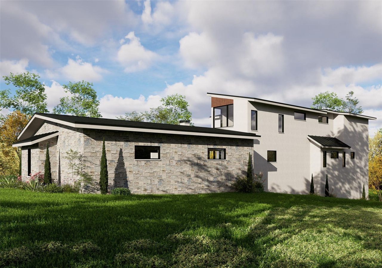 3D Rendering of completed structure