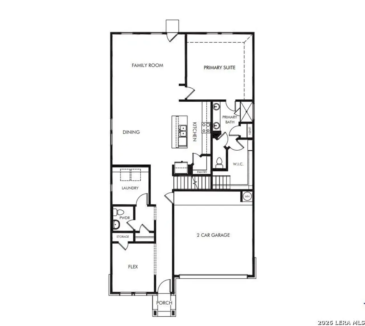 2D floor plan layout of this home in Stetson Ridge, Marion, TX (Image 2). 2D floor plan layout of this home in Stetson Ridge, Marion, TX (Image 2).
