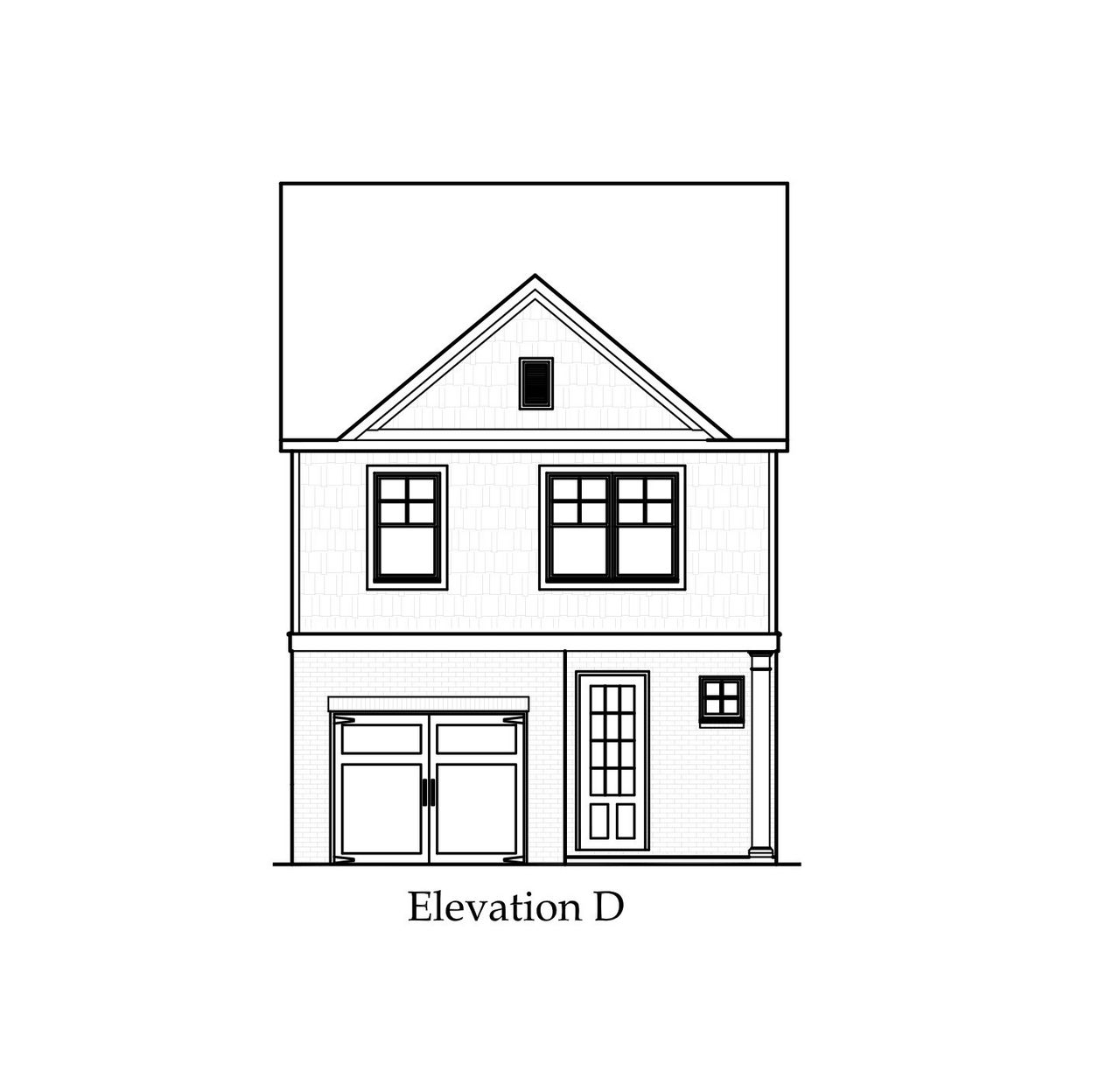Representative rendering of the exterior for the Cortland by Rocklyn Homes (Image 2).