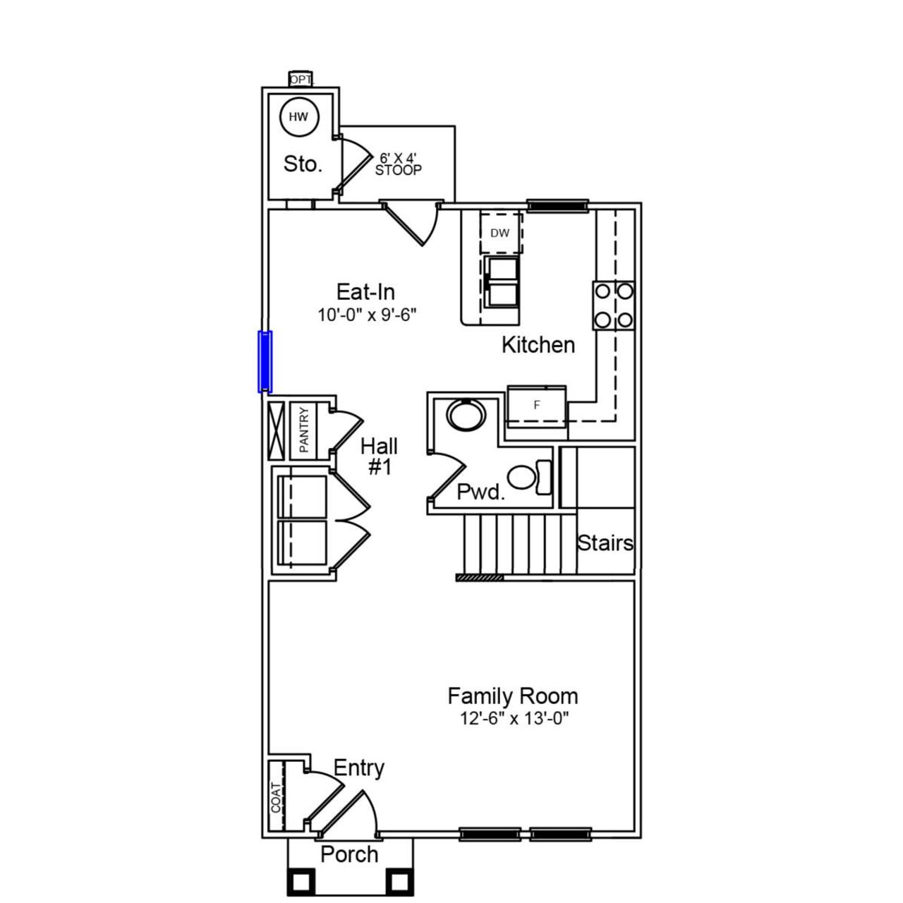 2D floor plan layout of this home in Edwards Station, Taylors, SC (Image 2). 2D floor plan layout of this home in Edwards Station, Taylors, SC (Image 2).