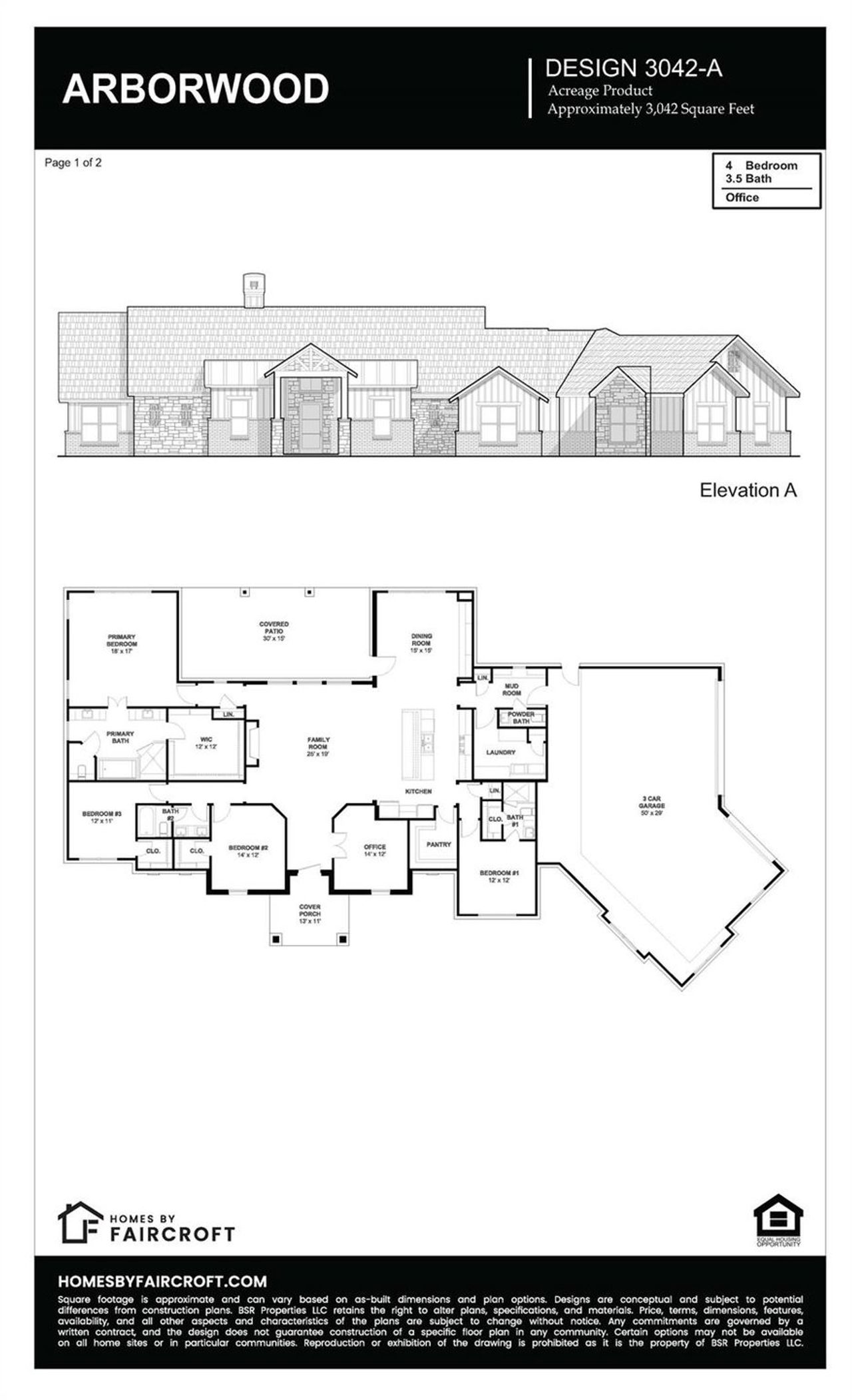 2D floor plan layout of this home in , Waller, TX (Image 2).