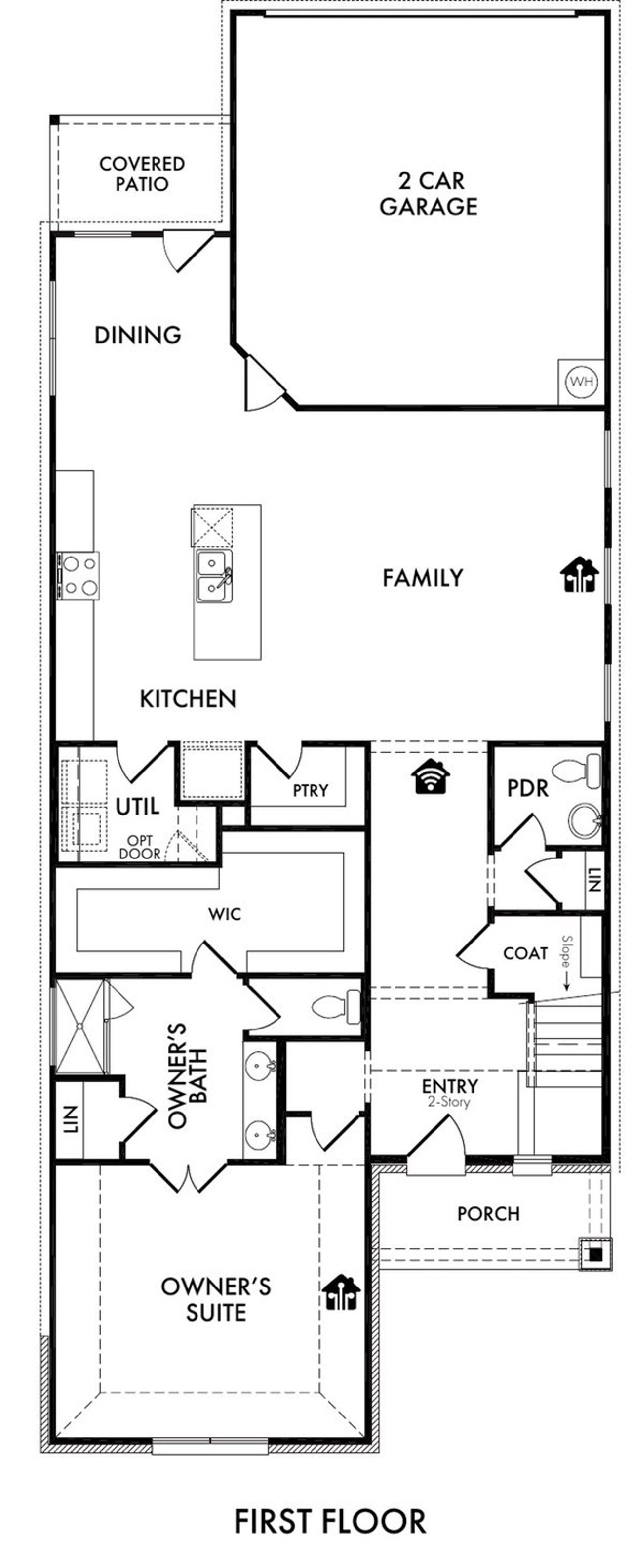 2D floor plan layout of this home in Heartland, Heartland, TX (Image 2). 2D floor plan layout of this home in Heartland, Heartland, TX (Image 2).