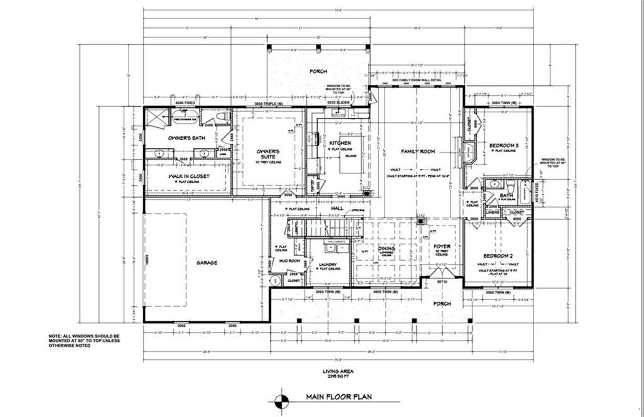 2D floor plan layout of this home in , Rome, GA (Image 2).
