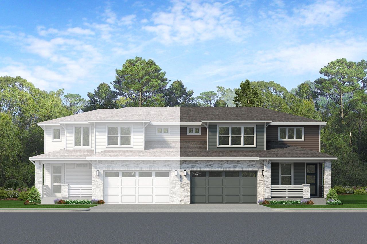 Representative exterior photo of a completed home built from the The Oxford by Risewell Homes in Cordovan, Firestone, CO (Image 2).