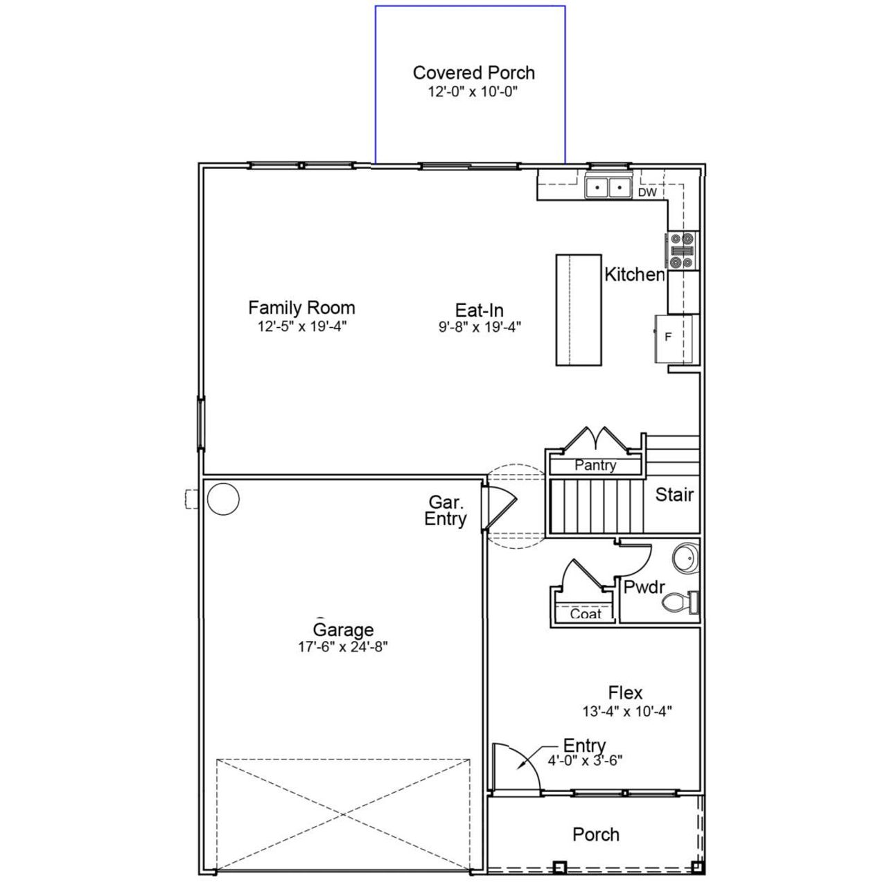 2D floor plan layout of this home in Mayfair Village, Spartanburg, SC (Image 2). 2D floor plan layout of this home in Mayfair Village, Spartanburg, SC (Image 2).