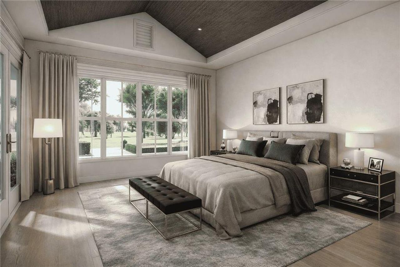 Furnished interior view inside a new home in , Alpharetta (Image 2).