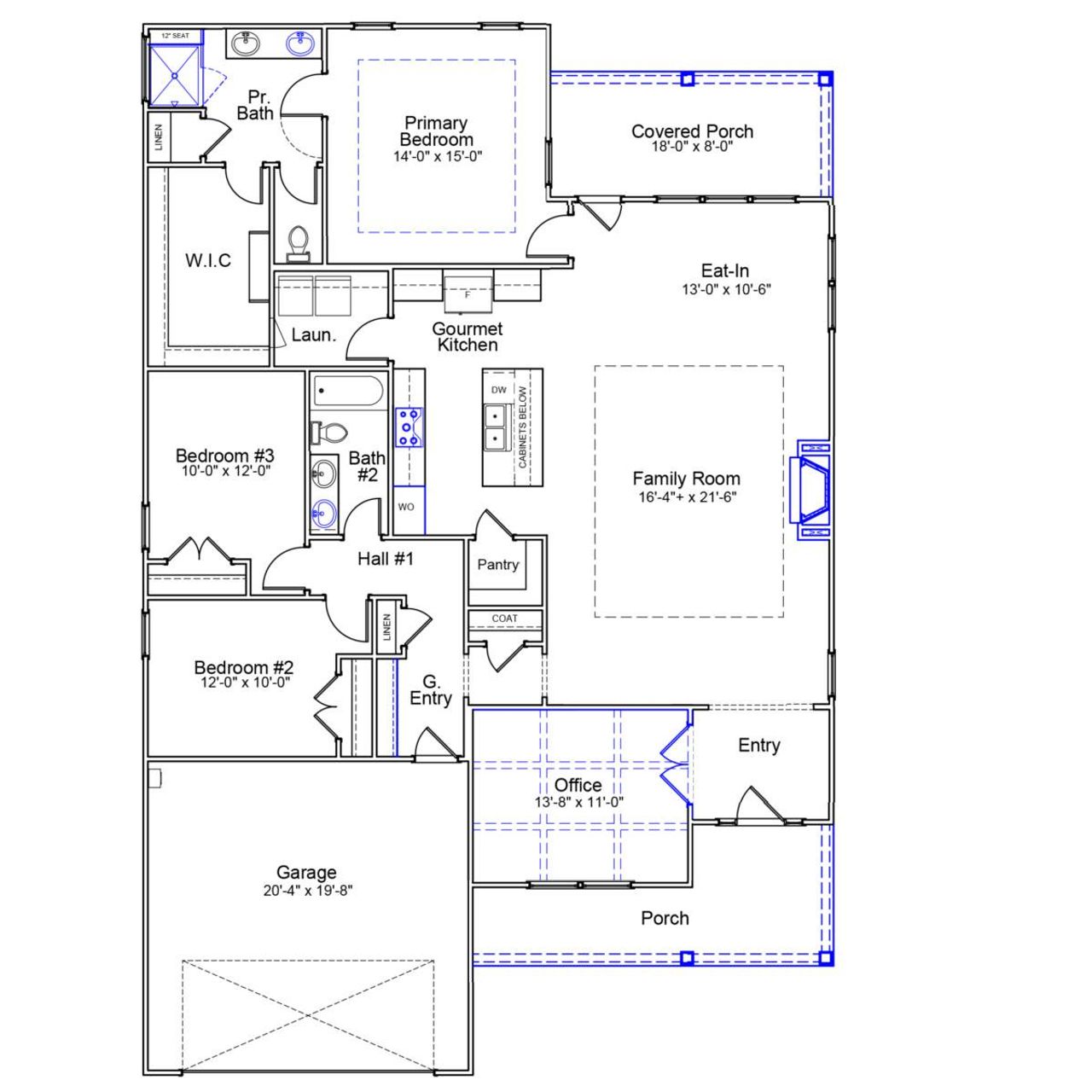 2D floor plan layout of this home in Rogers Spring, Graham, NC (Image 2). 2D floor plan layout of this home in Rogers Spring, Graham, NC (Image 2).