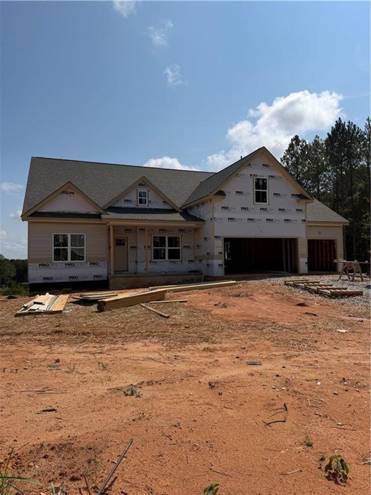In-progress construction of a new home in , Covington, GA (Image 2). In-progress construction of a new home in , Covington, GA (Image 2).
