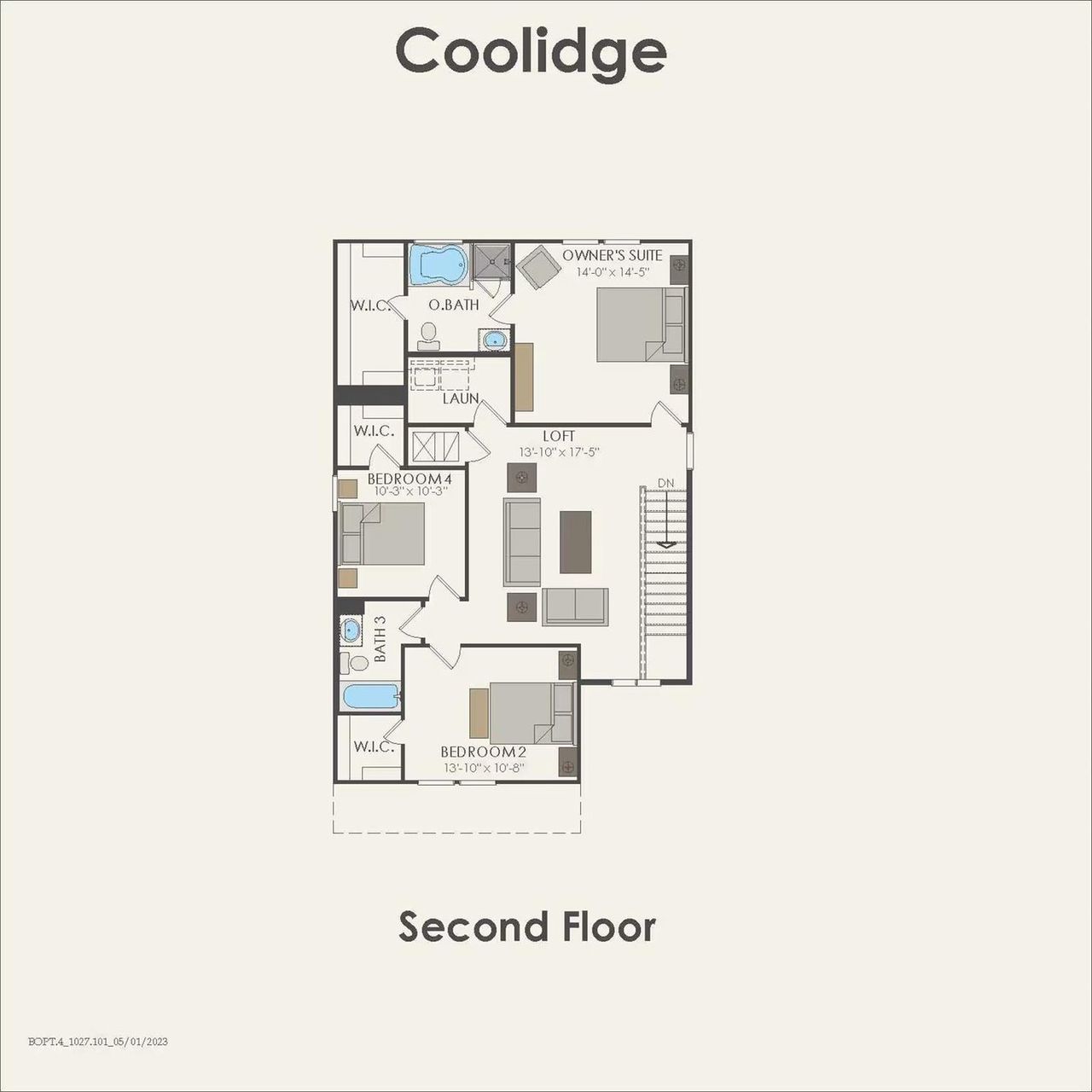 2D floor plan layout of this home in Stokesbury, Waller, TX (Image 2). 2D floor plan layout of this home in Stokesbury, Waller, TX (Image 2).