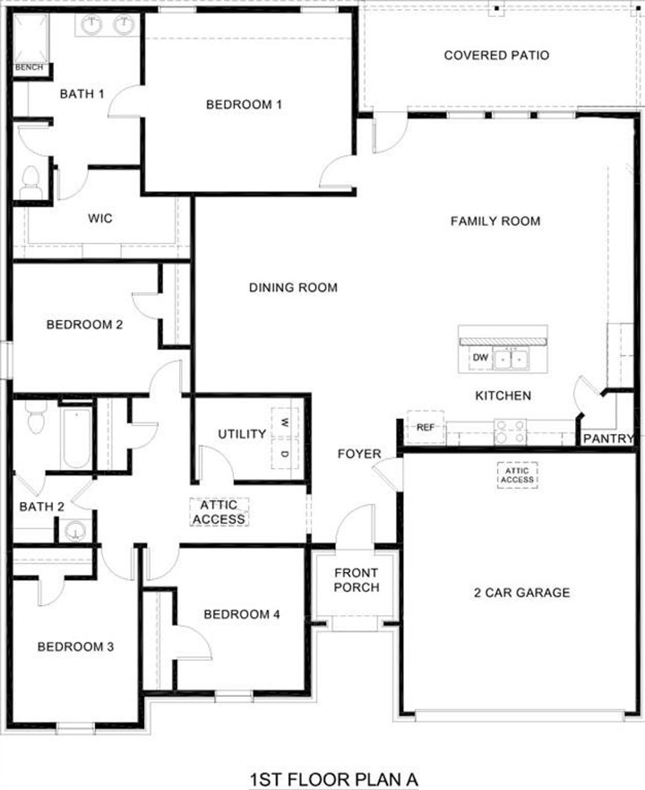 View of room layout