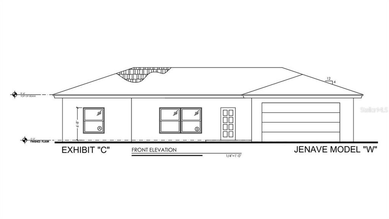 Exterior rendering of this home design in , Avon Park, FL (Image 2). Exterior rendering of this home design in , Avon Park, FL (Image 2).