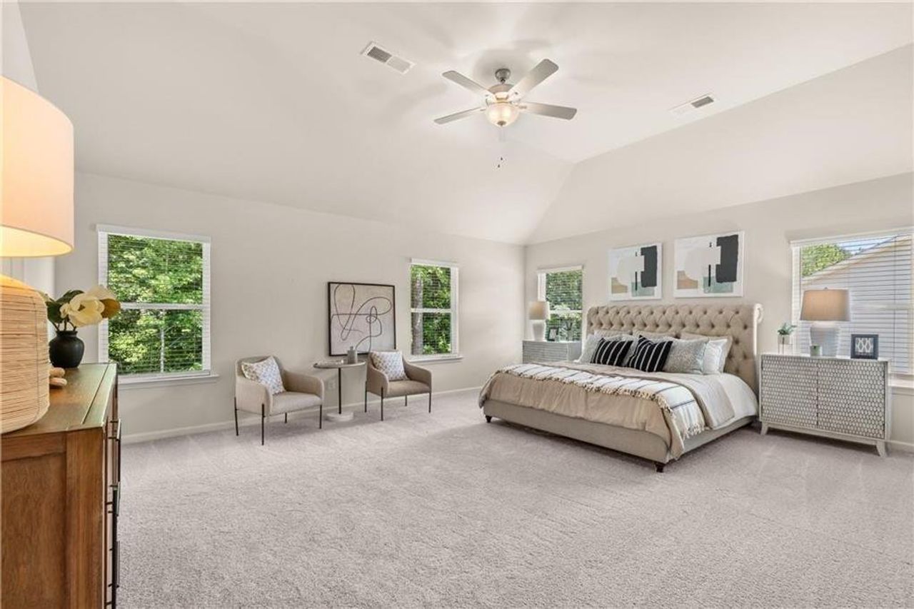 Furnished interior view inside a new home in Cascade Ridge at Niskey Lake, Atlanta (Image 2).