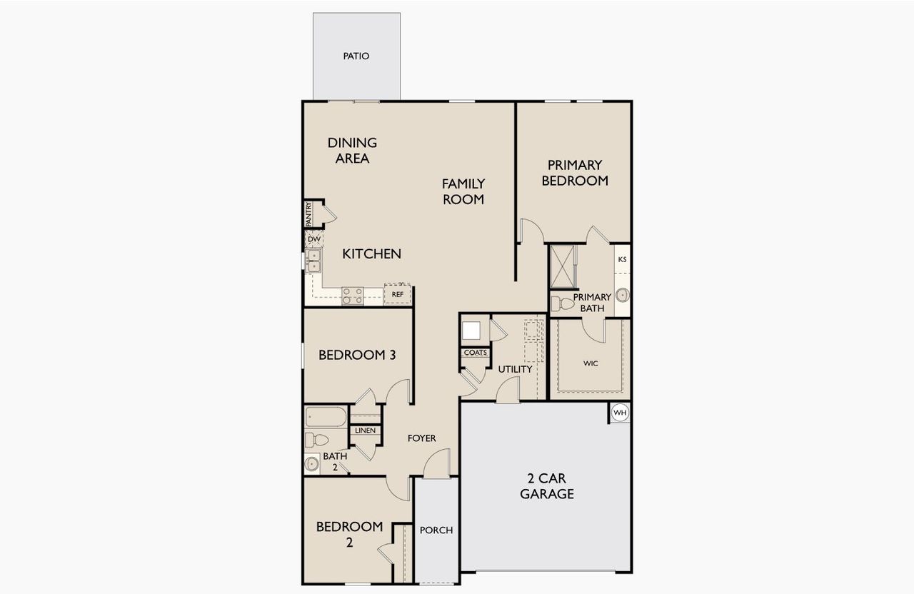 2D floor plan layout of this home in Cattleman's Crossing, Fort Worth, TX (Image 2). 2D floor plan layout of this home in Cattleman's Crossing, Fort Worth, TX (Image 2).