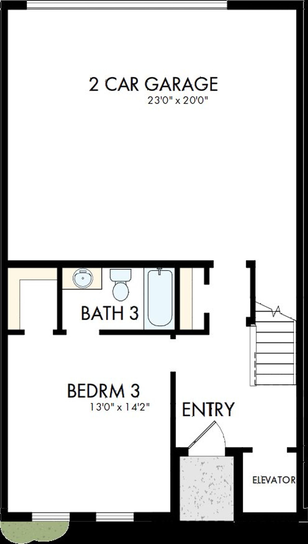 2D floor plan layout of this home in Emerald Landing at Waterside at Lakewood Ranch – City Homes, Sarasota, FL (Image 2). 2D floor plan layout of this home in Emerald Landing at Waterside at Lakewood Ranch – City Homes, Sarasota, FL (Image 2).