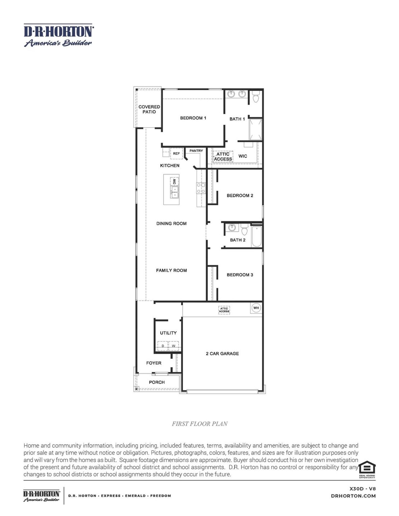 2D floor plan layout of this home in Allison Park, Houston, TX (Image 2). 2D floor plan layout of this home in Allison Park, Houston, TX (Image 2).