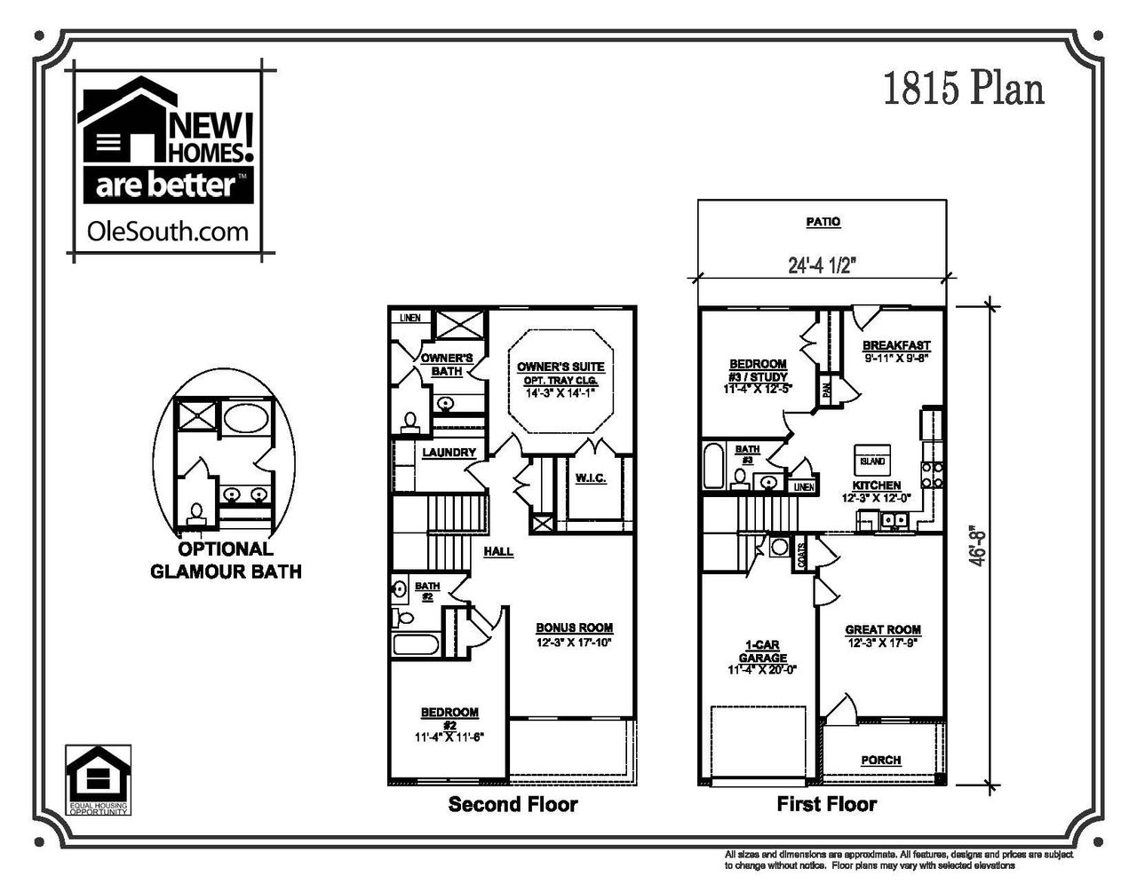 1815 Floor Plan