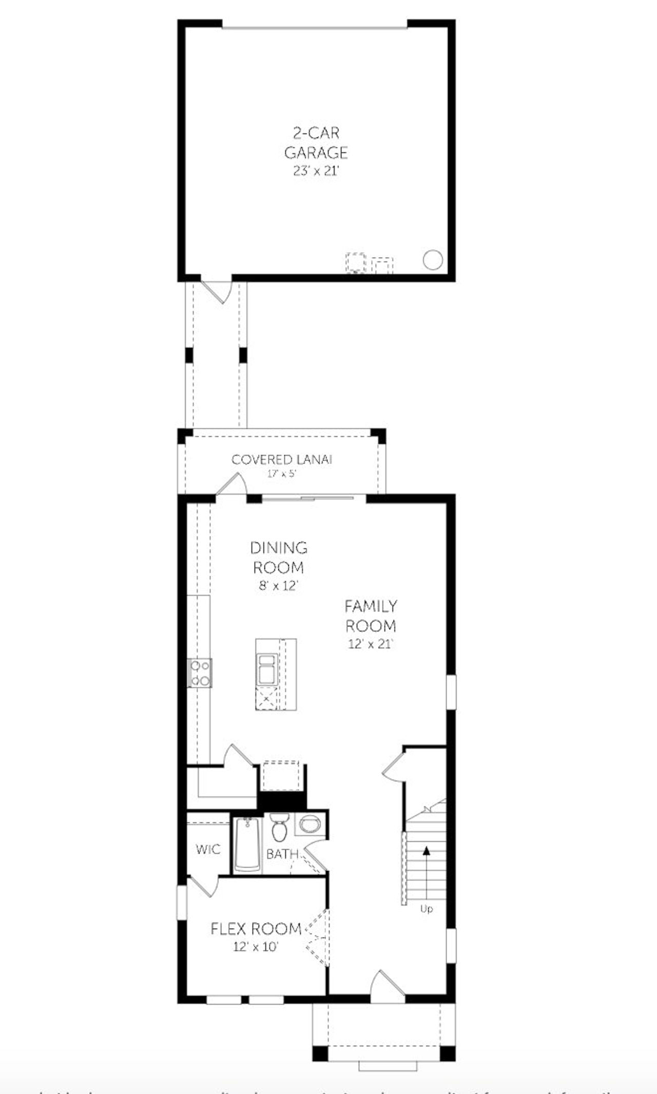 2D floor plan layout of this home in Serenade at Ovation, Winter Garden, FL (Image 2). 2D floor plan layout of this home in Serenade at Ovation, Winter Garden, FL (Image 2).