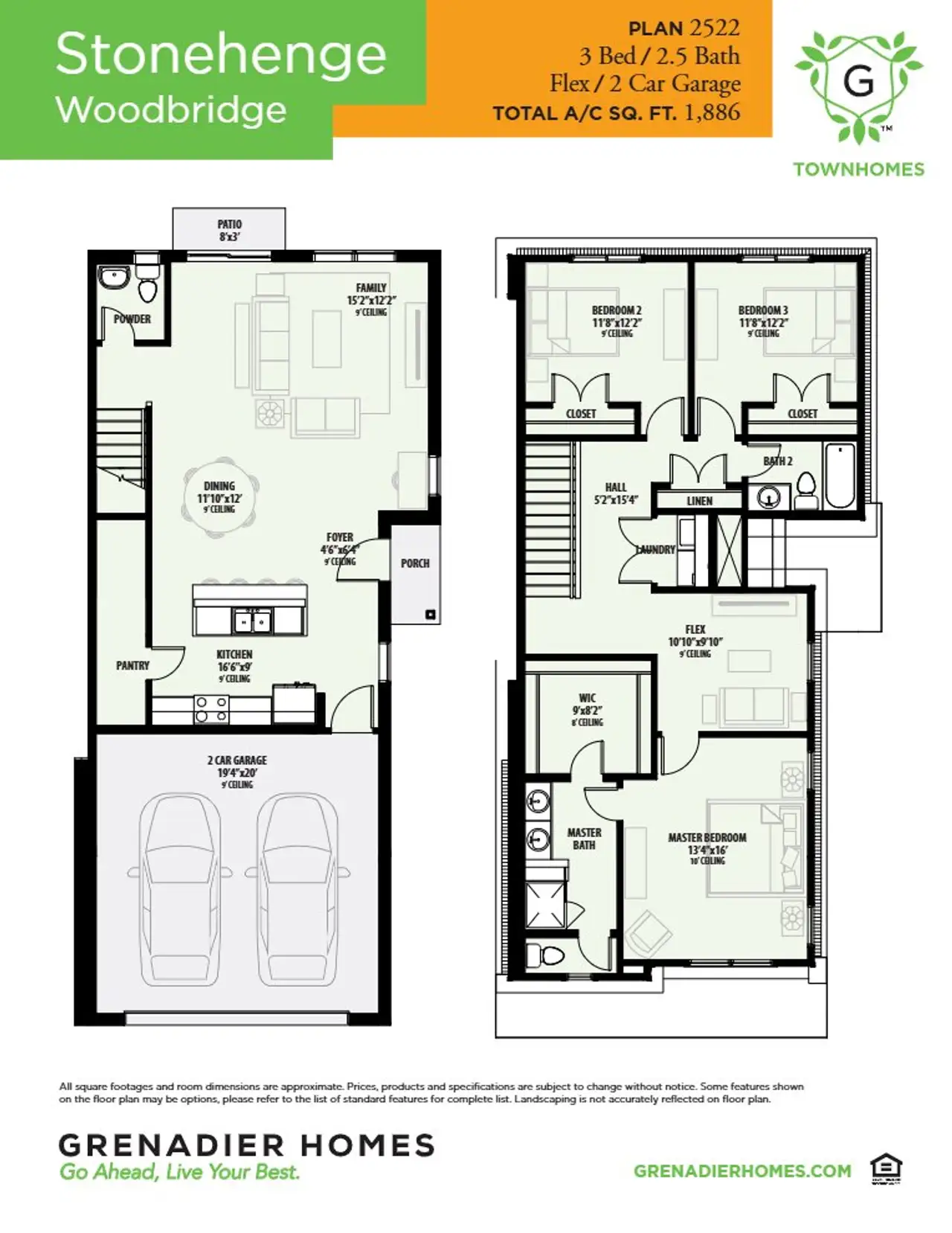 2D floor plan layout of this home in Woodbridge, Wylie, TX (Image 2).