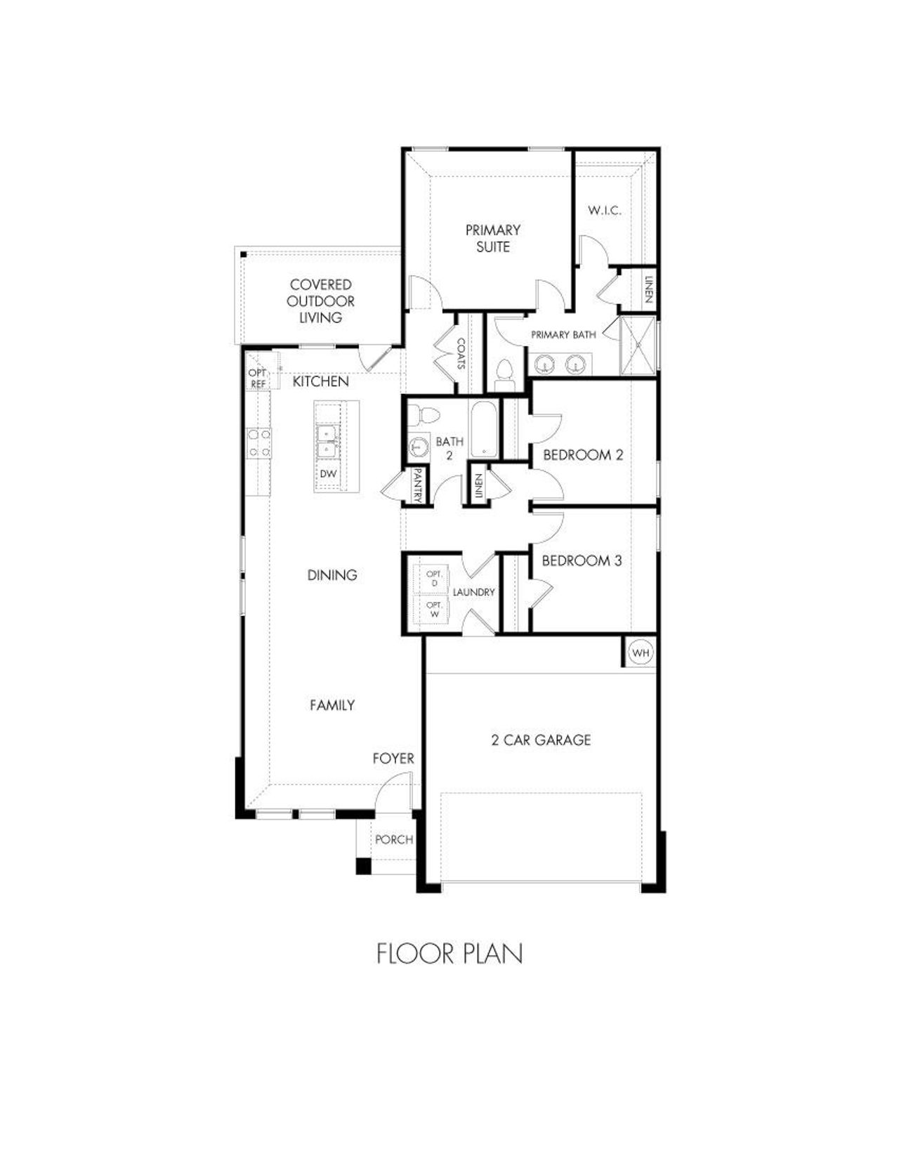 2D floor plan layout of this home in Riverbend at Double Eagle - Reserve Collection, Cedar Creek, TX (Image 2). 2D floor plan layout of this home in Riverbend at Double Eagle - Reserve Collection, Cedar Creek, TX (Image 2).