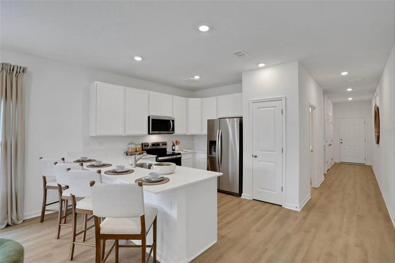 Furnished interior view inside a new home in , Jacksonville (Image 2).