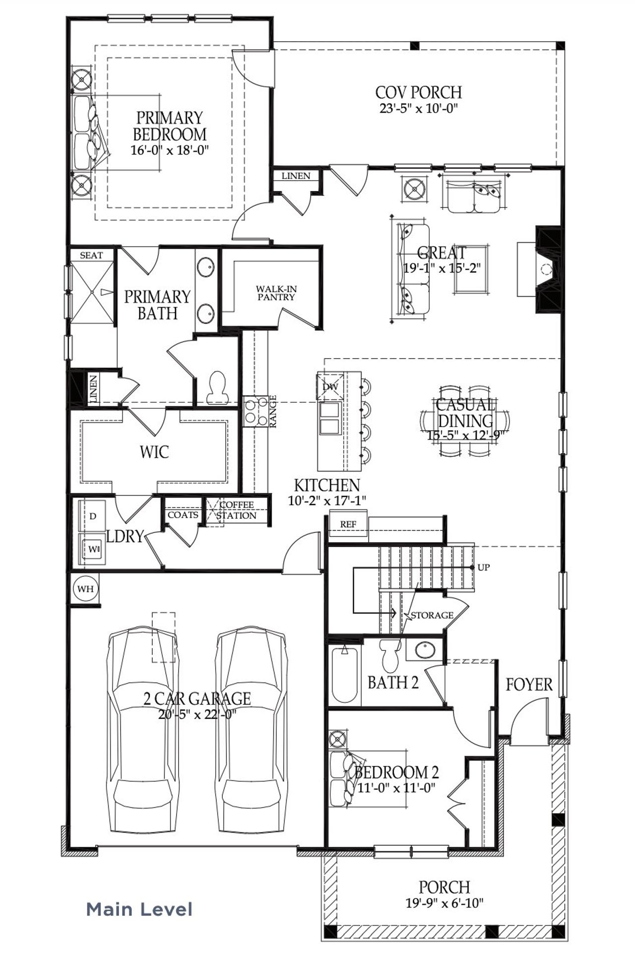 Image 2 representing the Ridgewood by Southwyck Homes in Cooks Farm, Woodstock, GA.