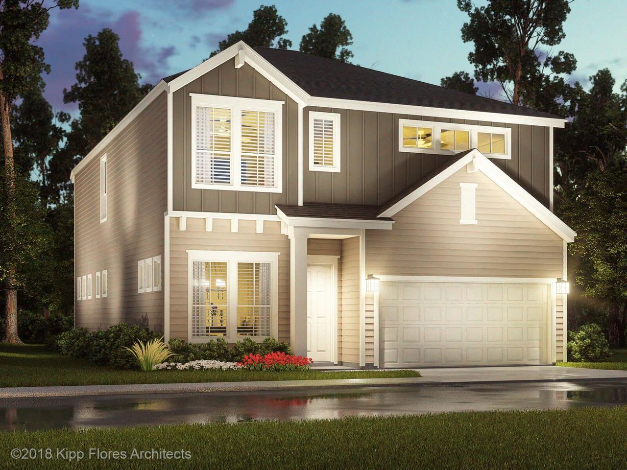 Extra Exterior Rendering Elevation A Extra Exterior Rendering Elevation A