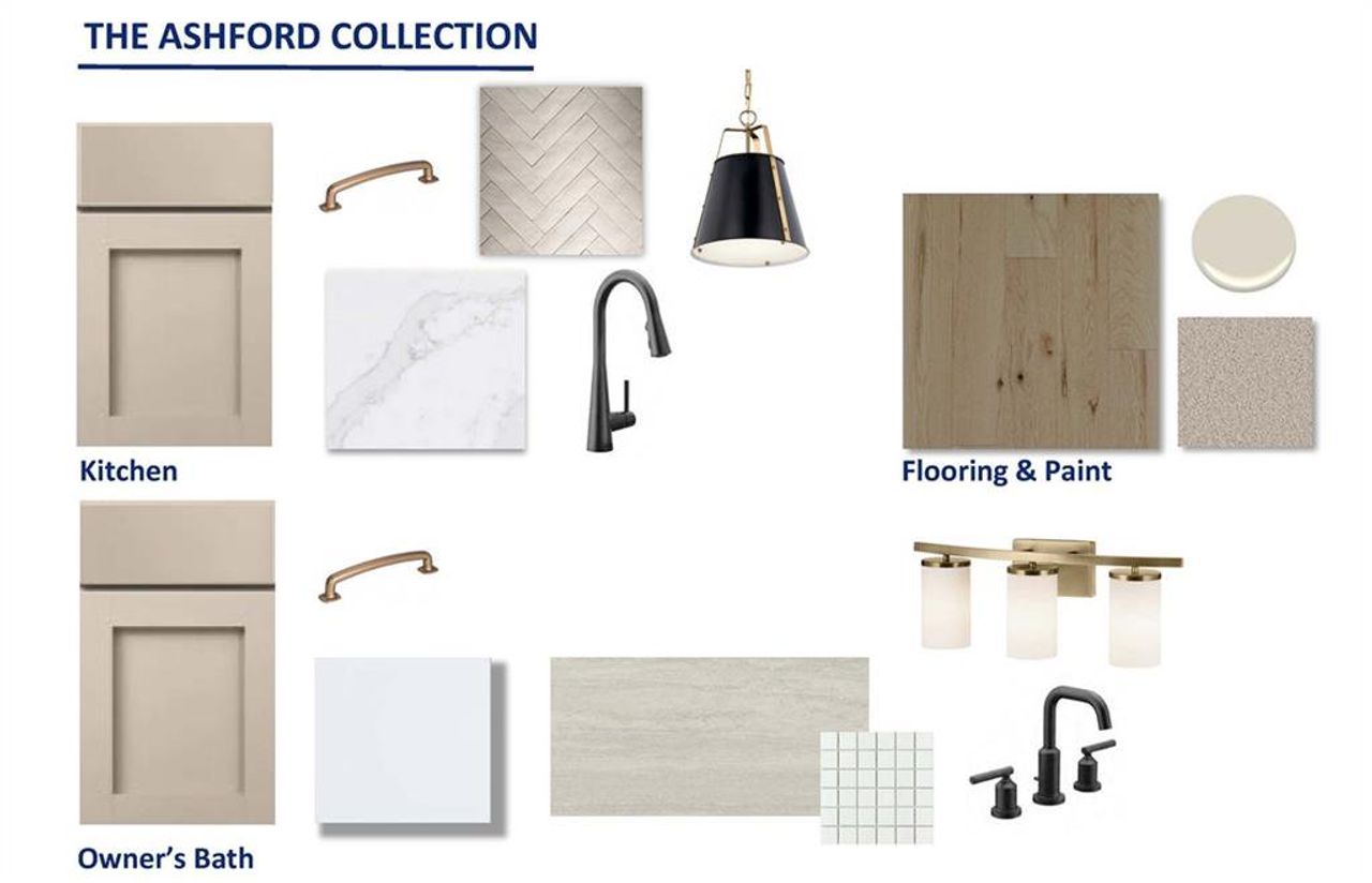 Sample of building materials used in homes in Havencroft, Woodstock (Image 2).