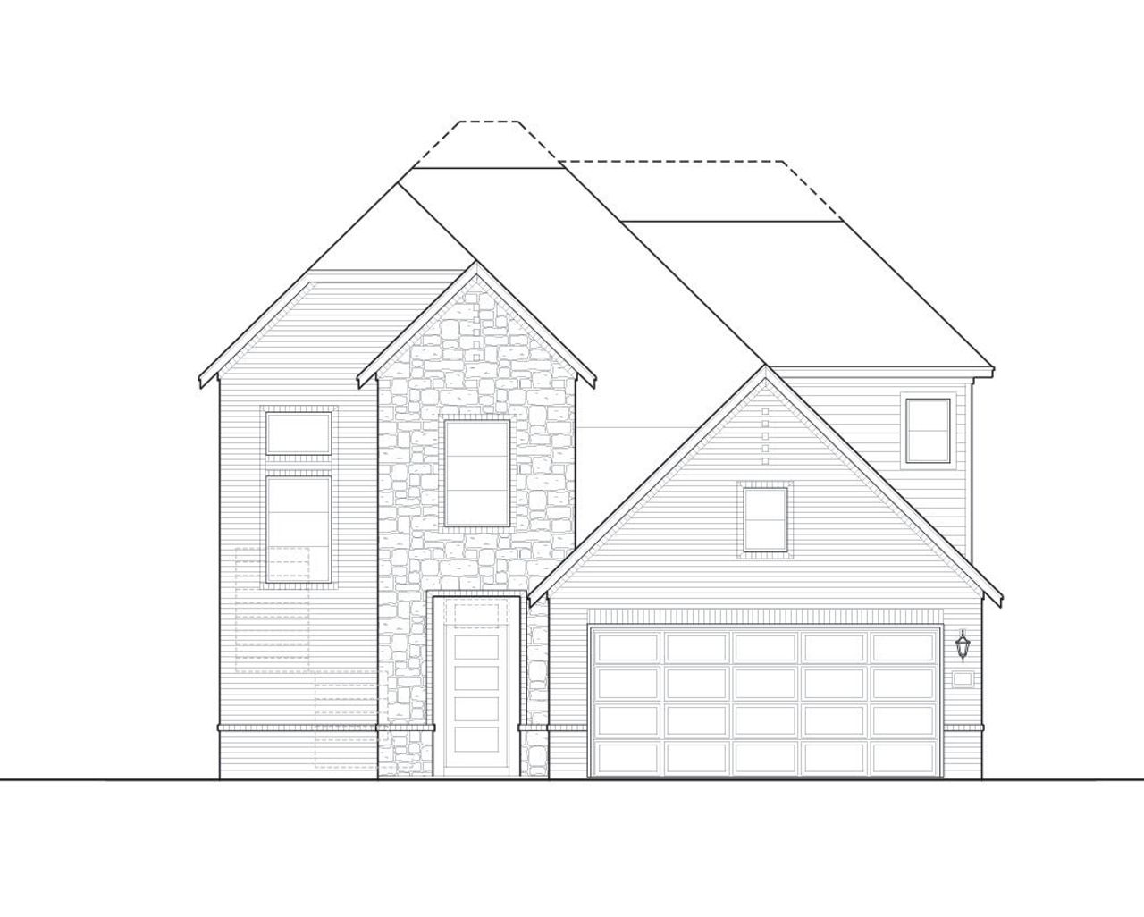 Representative rendering of the exterior for the Cove by First America Homes (Image 2). Representative rendering of the exterior for the Cove by First America Homes (Image 2).