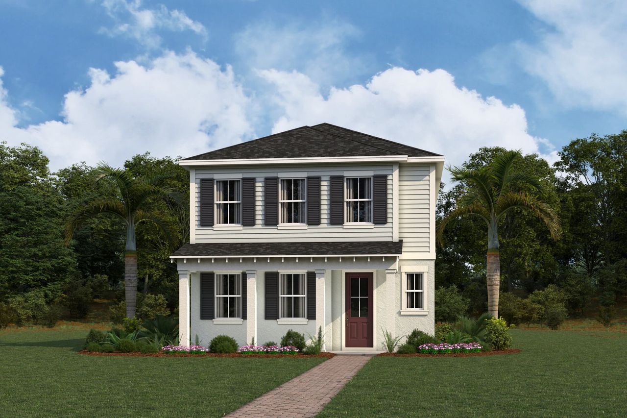 Representative exterior photo of a completed home built from the Haven by Mattamy Homes in SeaWinds, St. Petersburg, FL (Image 2). Representative exterior photo of a completed home built from the Haven by Mattamy Homes in SeaWinds, St. Petersburg, FL (Image 2).