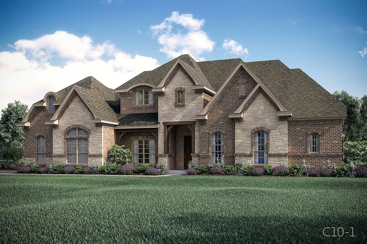 Representative exterior photo of a completed home built from the Athens by John Houston Homes in Valor Estates, Temple, TX (Image 2).