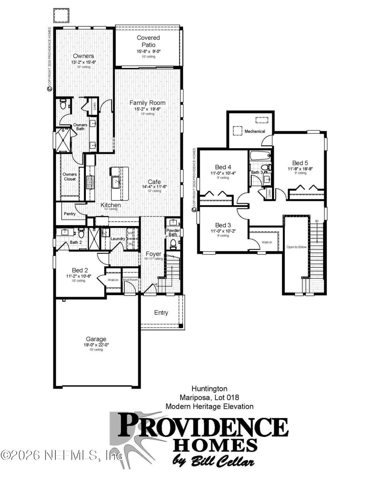 2D floor plan layout of this home in , Jacksonville, FL (Image 2).