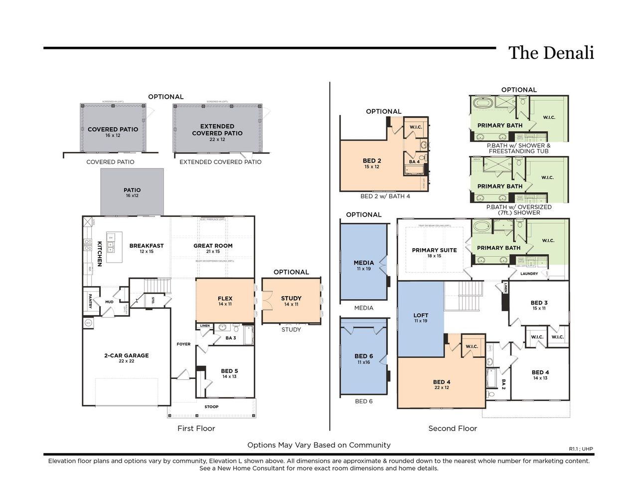 The Denali with Gourmet Kitchen (R1.1) The Denali with Gourmet Kitchen (R1.1)