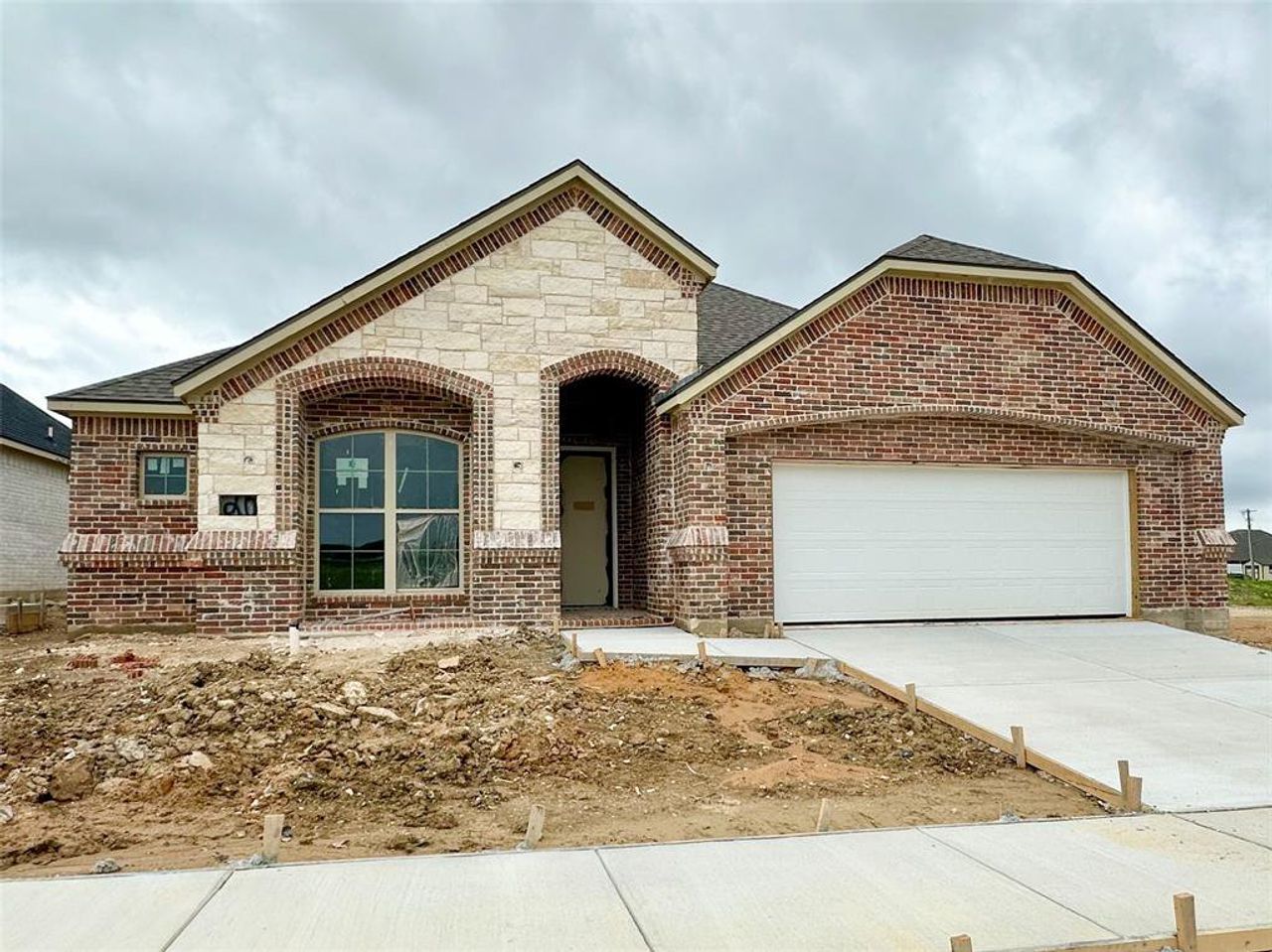 In-progress construction of a new home in , Cleburne, TX (Image 2). In-progress construction of a new home in , Cleburne, TX (Image 2).